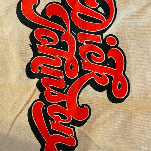 NWT Cream Tote Bag with Zipper Pocket - Picture 3 of 7